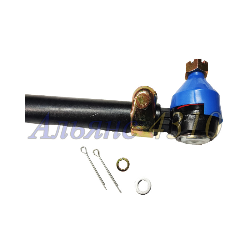 Тяга рулевая продольная в сборе L=800мм - СпецМаш